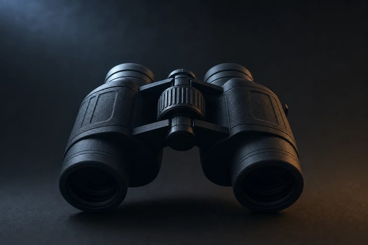 Binoculars placeholder silhouette