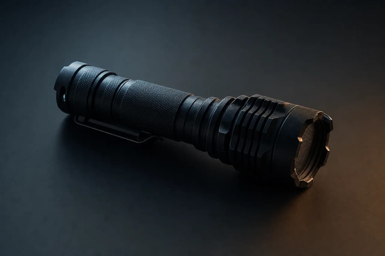 Flashlight placeholder silhouette