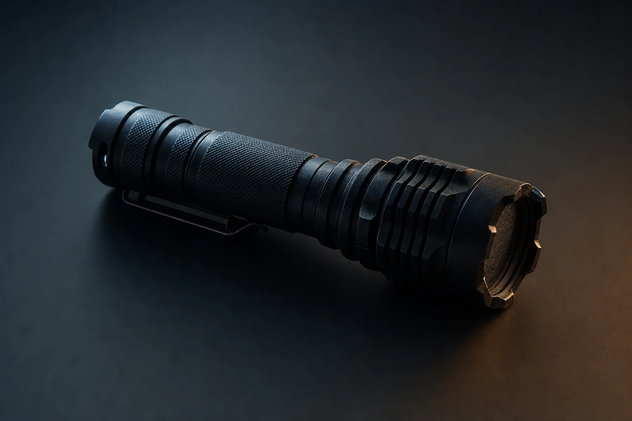 Flashlight placeholder silhouette