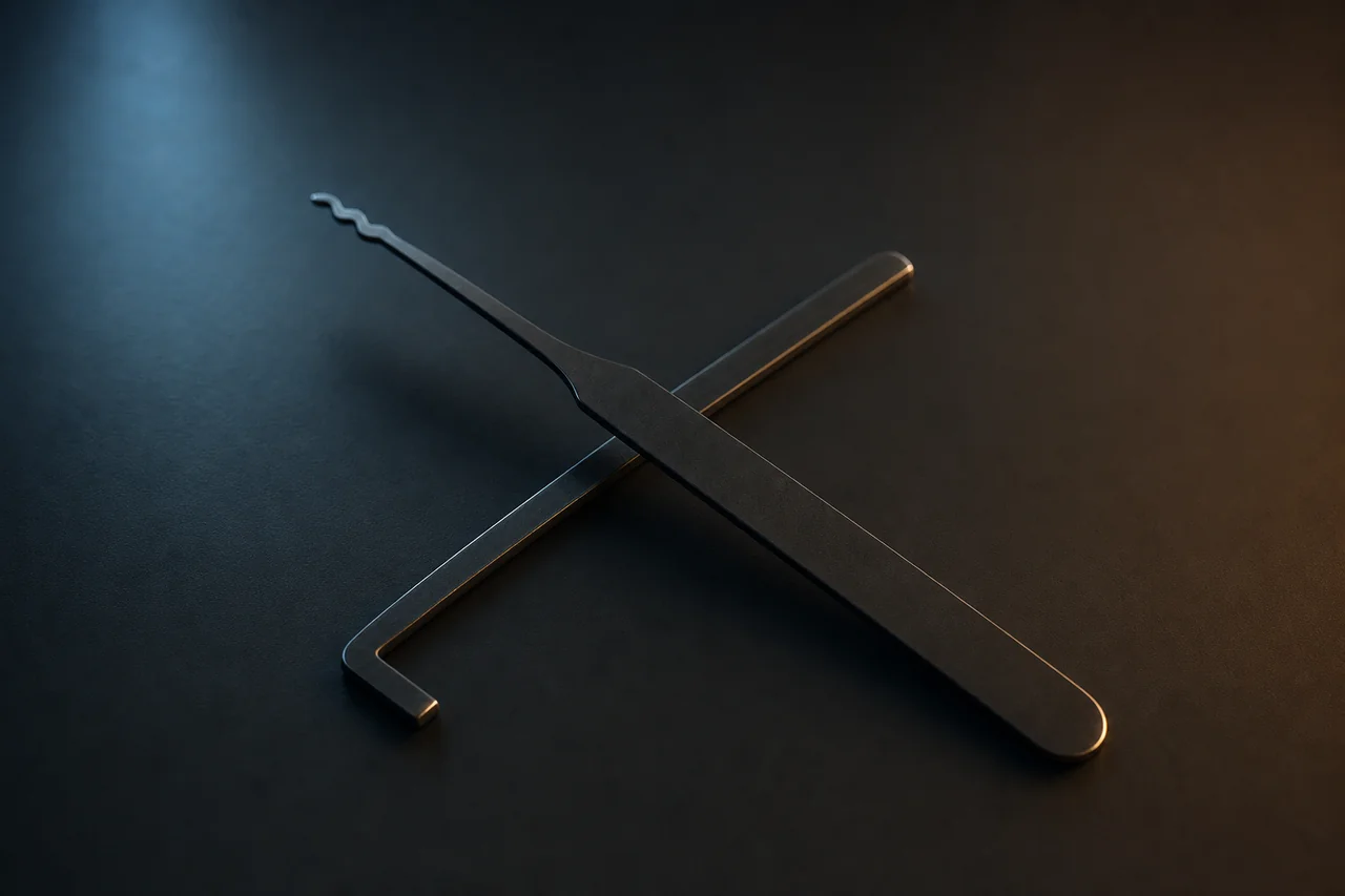 Lock Pick placeholder silhouette