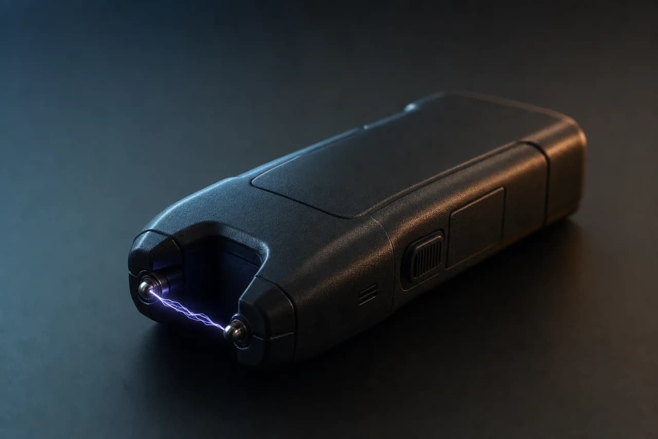 Taser placeholder silhouette