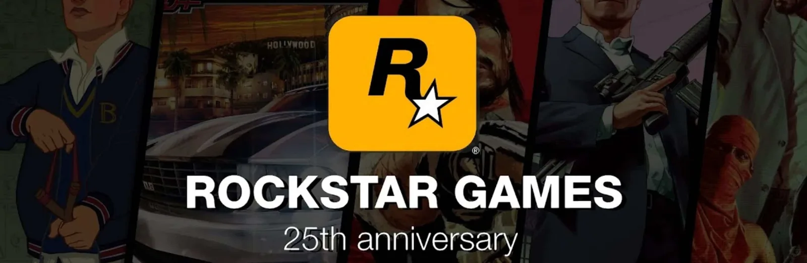 Rockstar Games celebrating its 25th anniversary with the official GTA VI trailer reveal