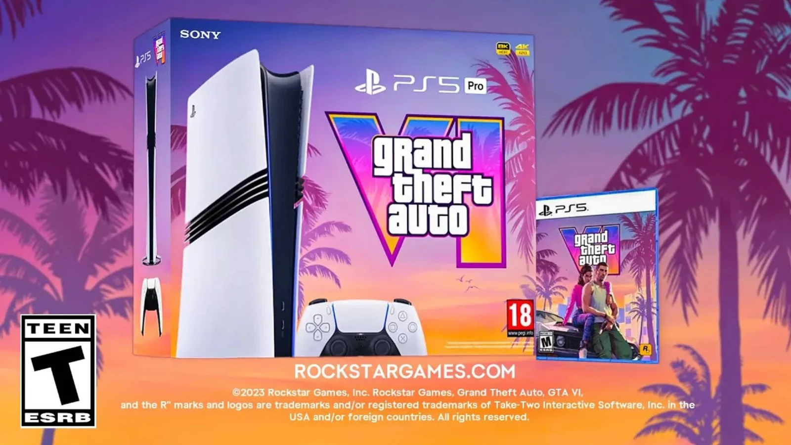 GTA 6 promotional art used in a PS5 exclusivity fact-check