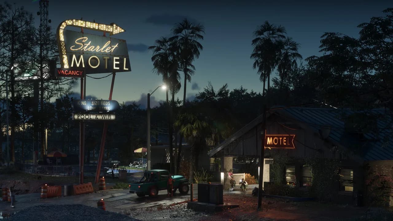 The Starlet Motel in Port Gellhorn, the run-down roadside motel in Kelly County tied to a GTA 6 safehouse