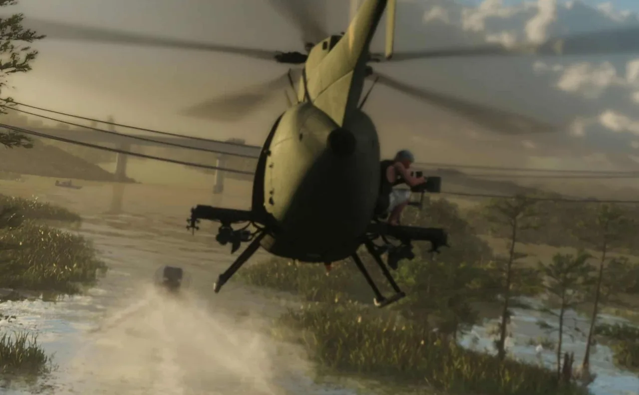 Nagasaki Buzzard Attack Chopper from GTA 6