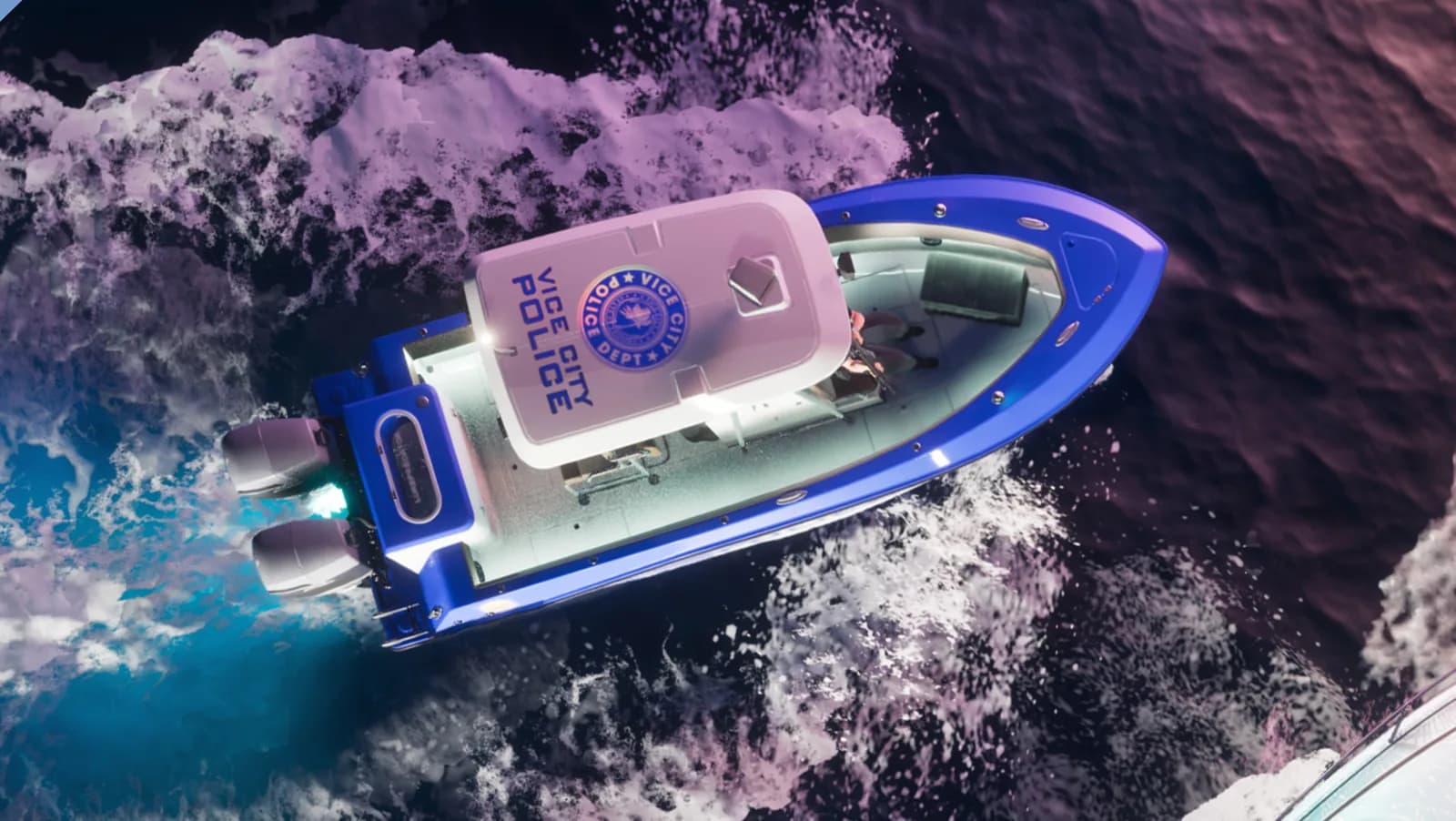 Police Boat from GTA 6