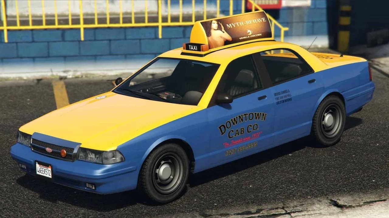 Vapid Taxi from GTA 6