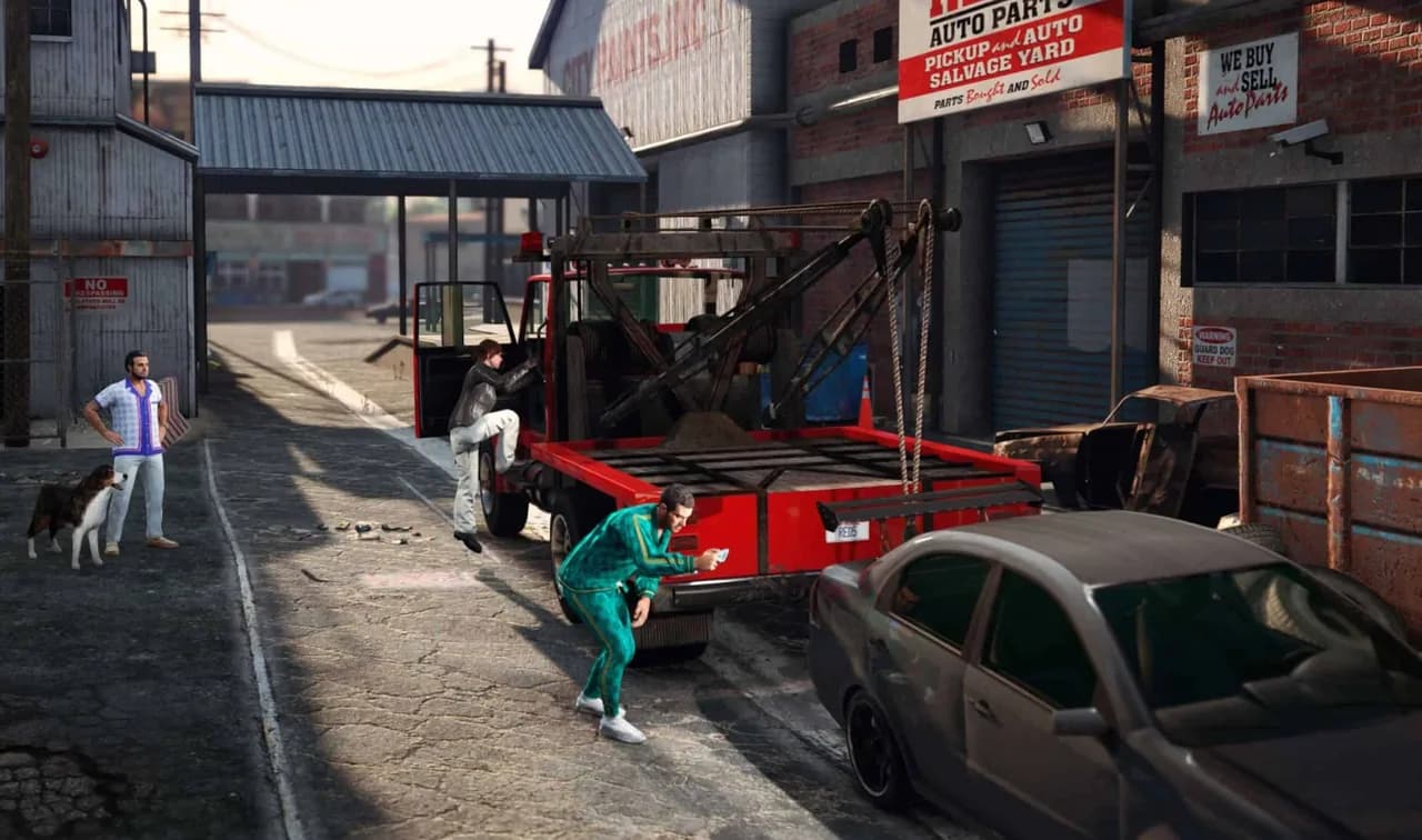 Vapid Tow Truck from GTA 6