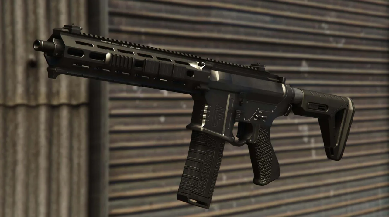 Carbine Rifle Mk II from GTA 6