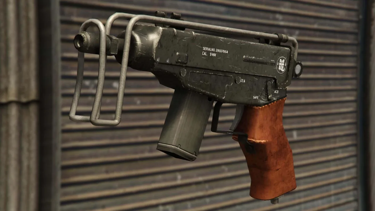 Compact SMG from GTA 6