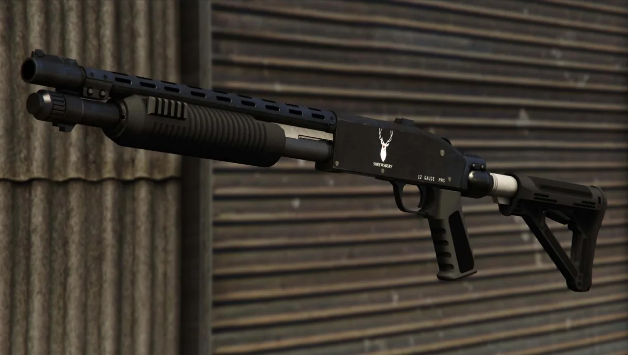 Pump Action Shotgun from GTA 6