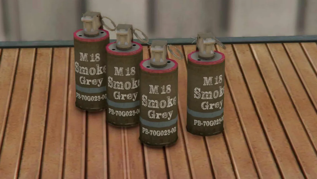 Smoke Grenade from GTA 6