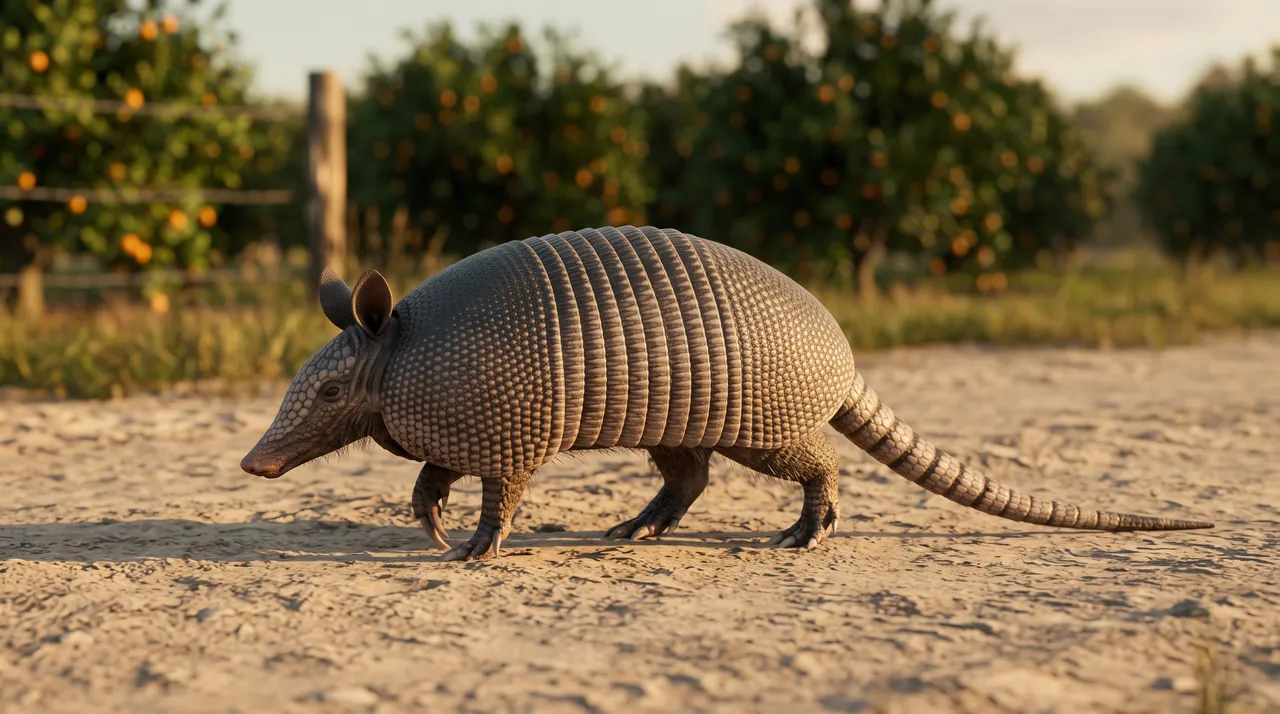Concept render of the Nine-Banded Armadillo in GTA 6
