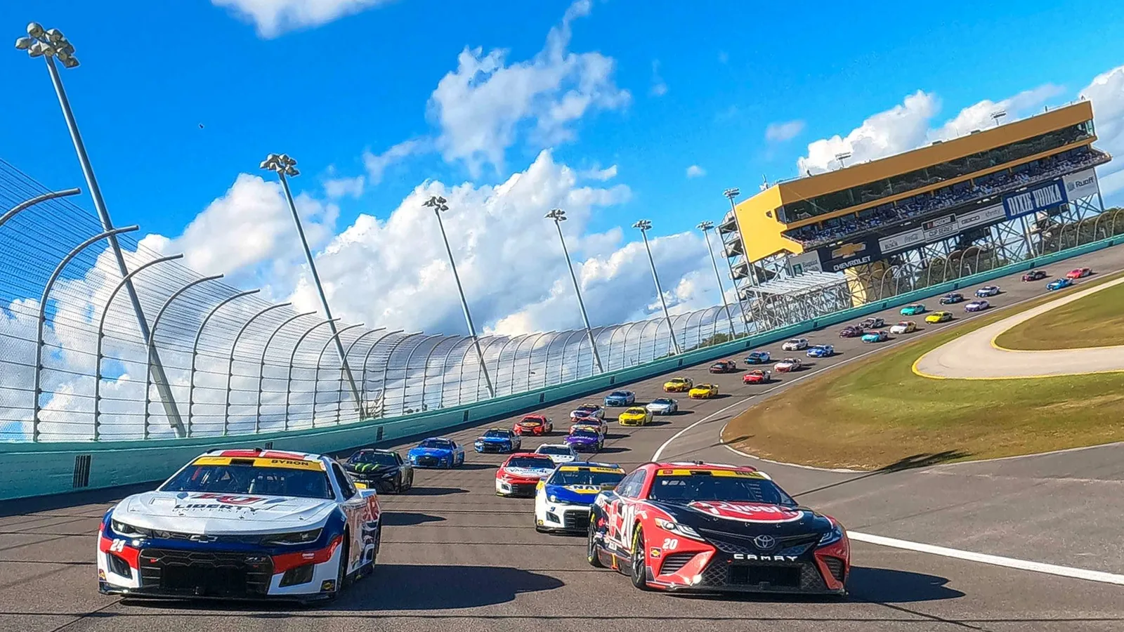 Homestead-Miami Speedway during a race weekend