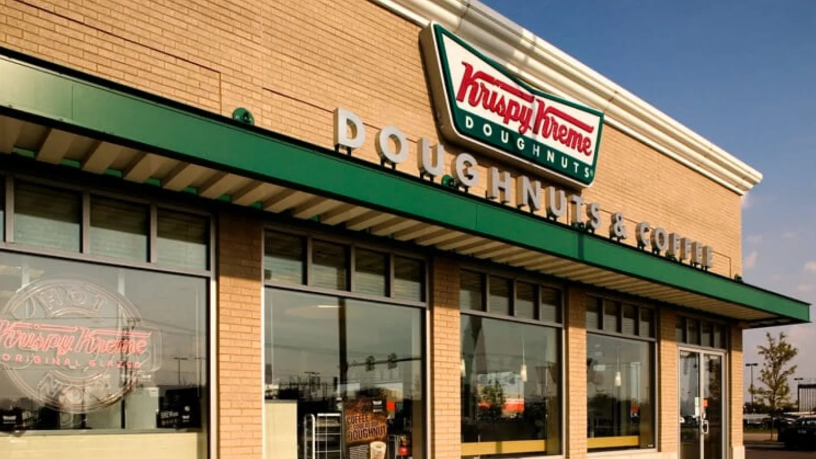 Krispy Kreme doughnut shop