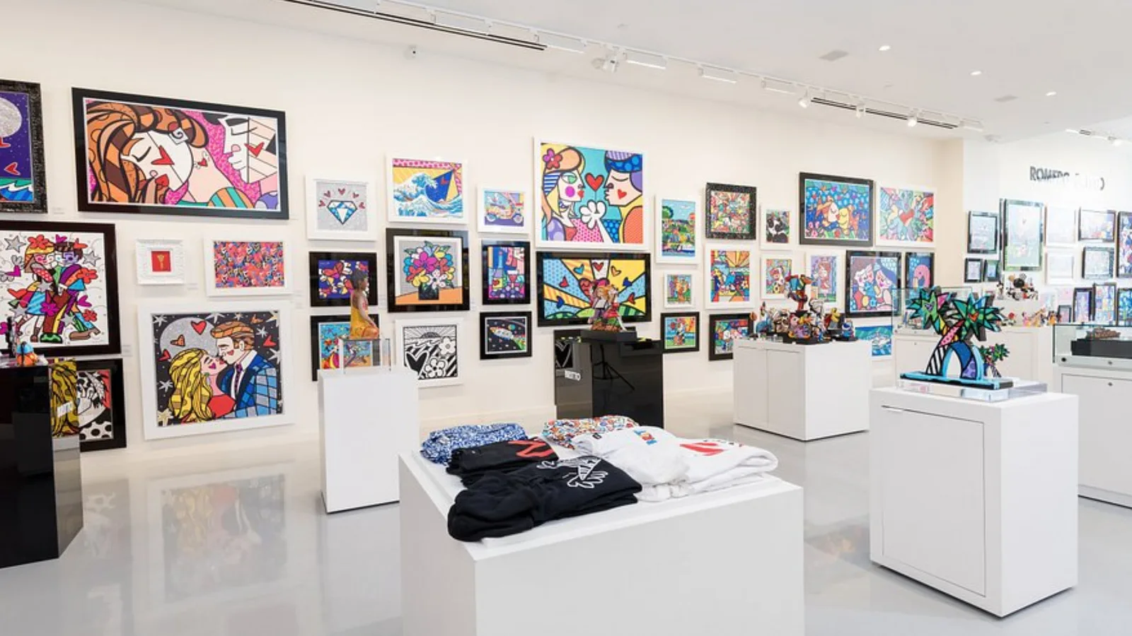 Britto Central gallery on Lincoln Road, Miami Beach