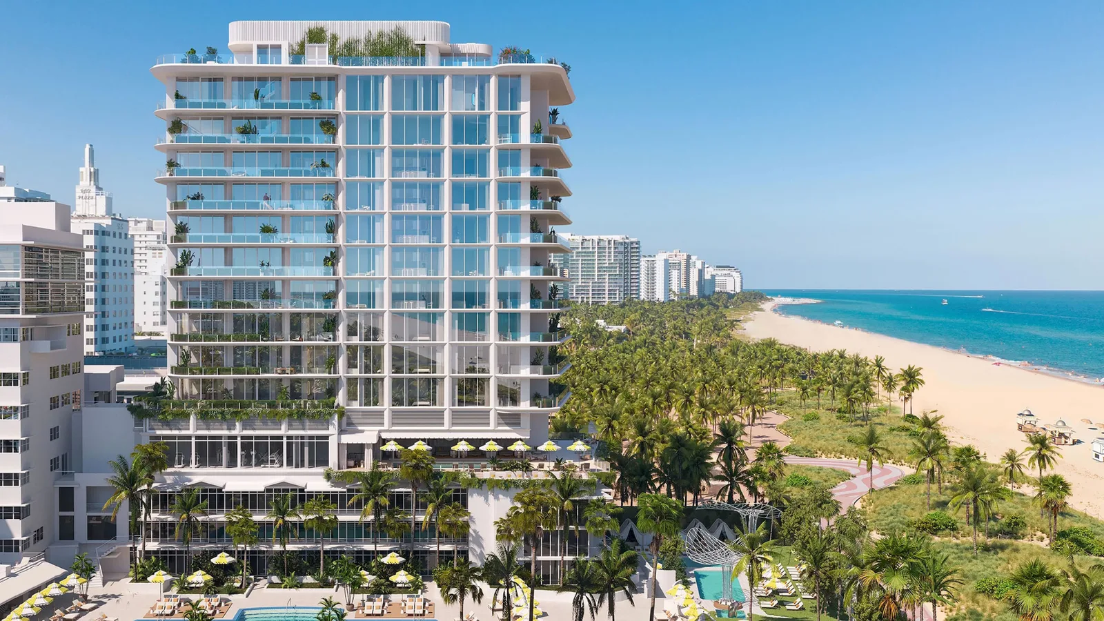 The Sagamore Hotel on Collins Avenue, Miami Beach