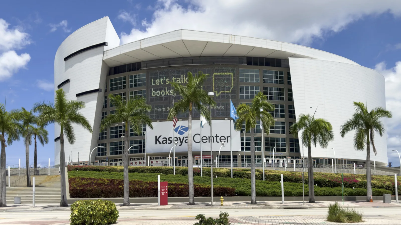 Kaseya Center on Biscayne Boulevard, Miami