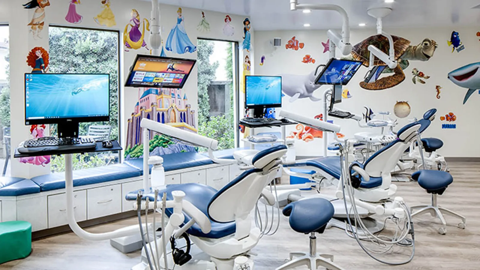 South Miami Pediatric Dental Associates treatment room