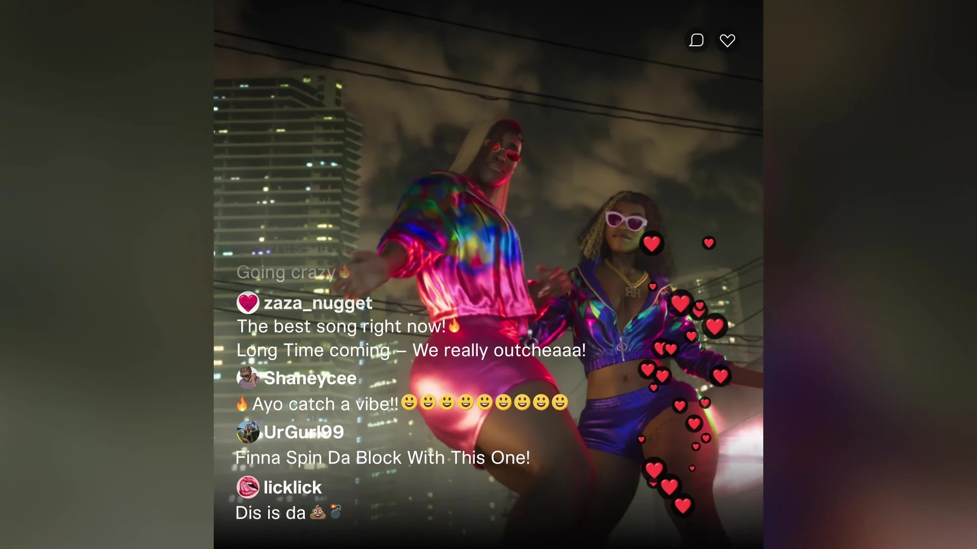 Bae-Luxe in a GTA 6 screenshot.