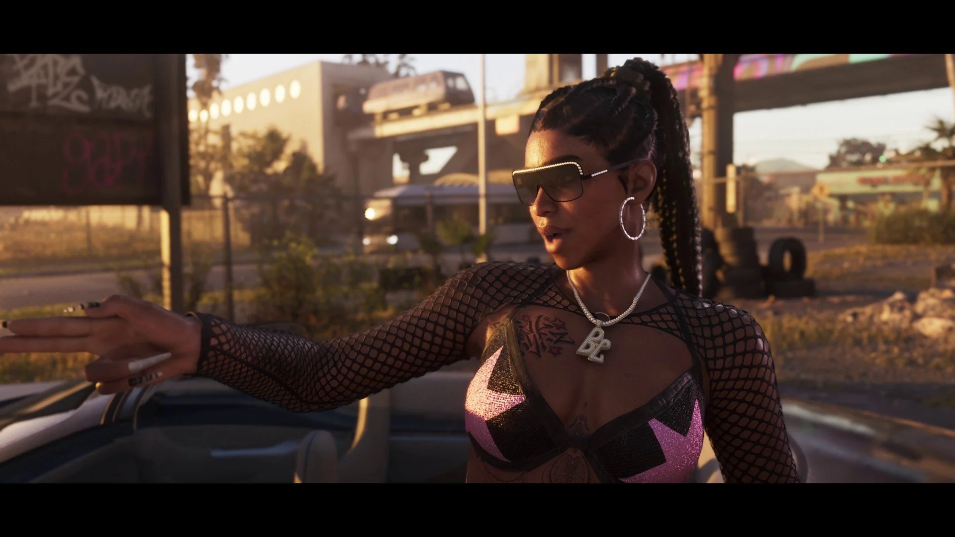 Bae-Luxe in a GTA 6 screenshot.
