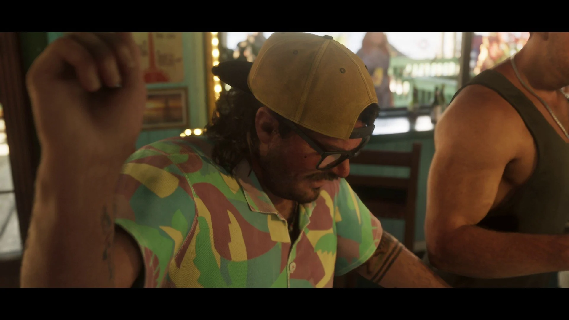Cal Hampton in a GTA 6 screenshot.