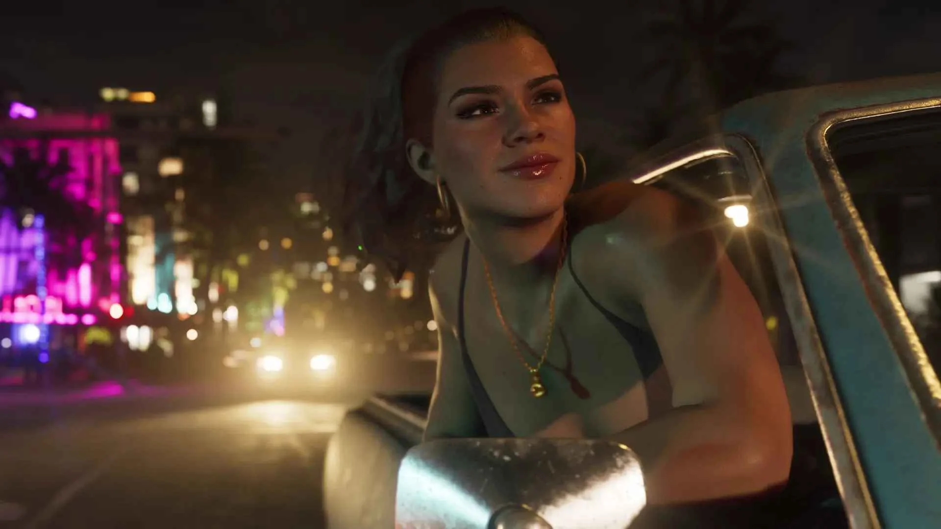 Lucia Caminos in a GTA 6 screenshot.