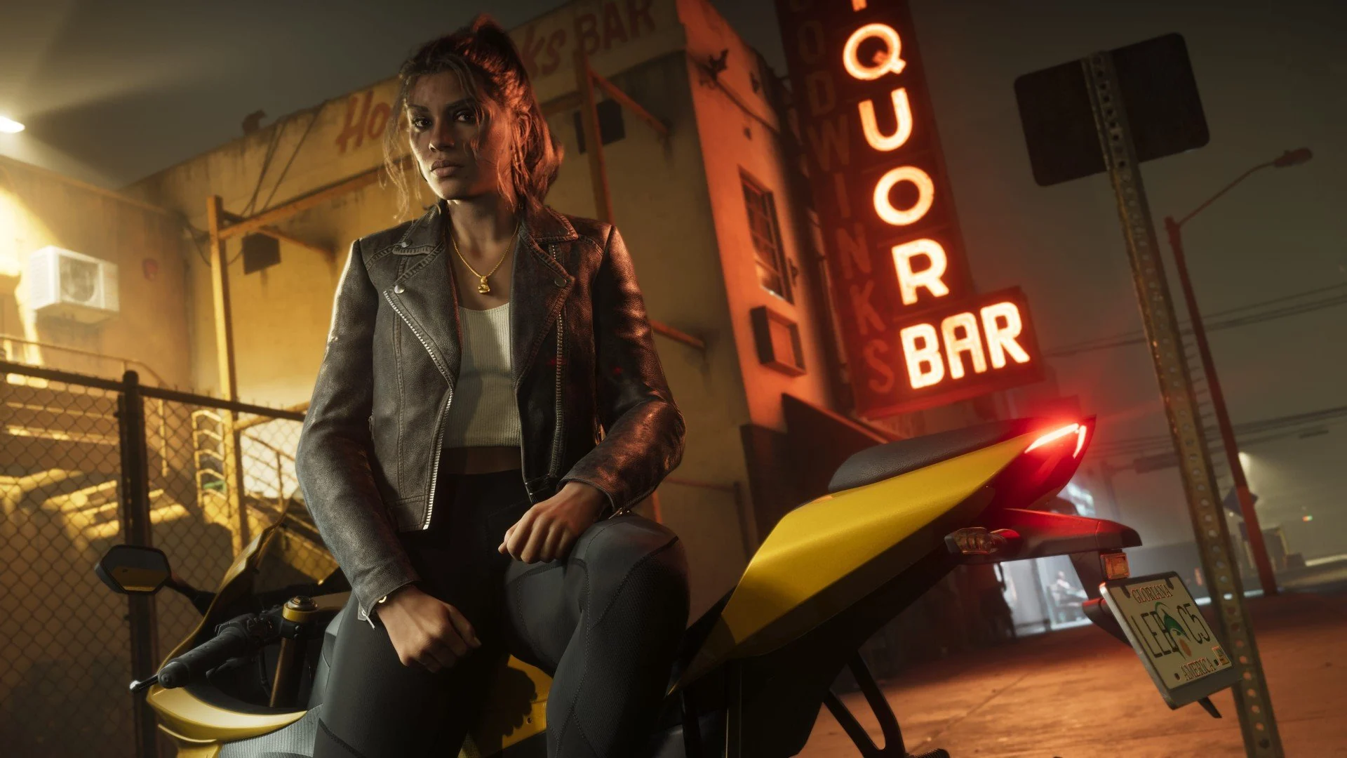 Lucia Caminos in a GTA 6 screenshot.