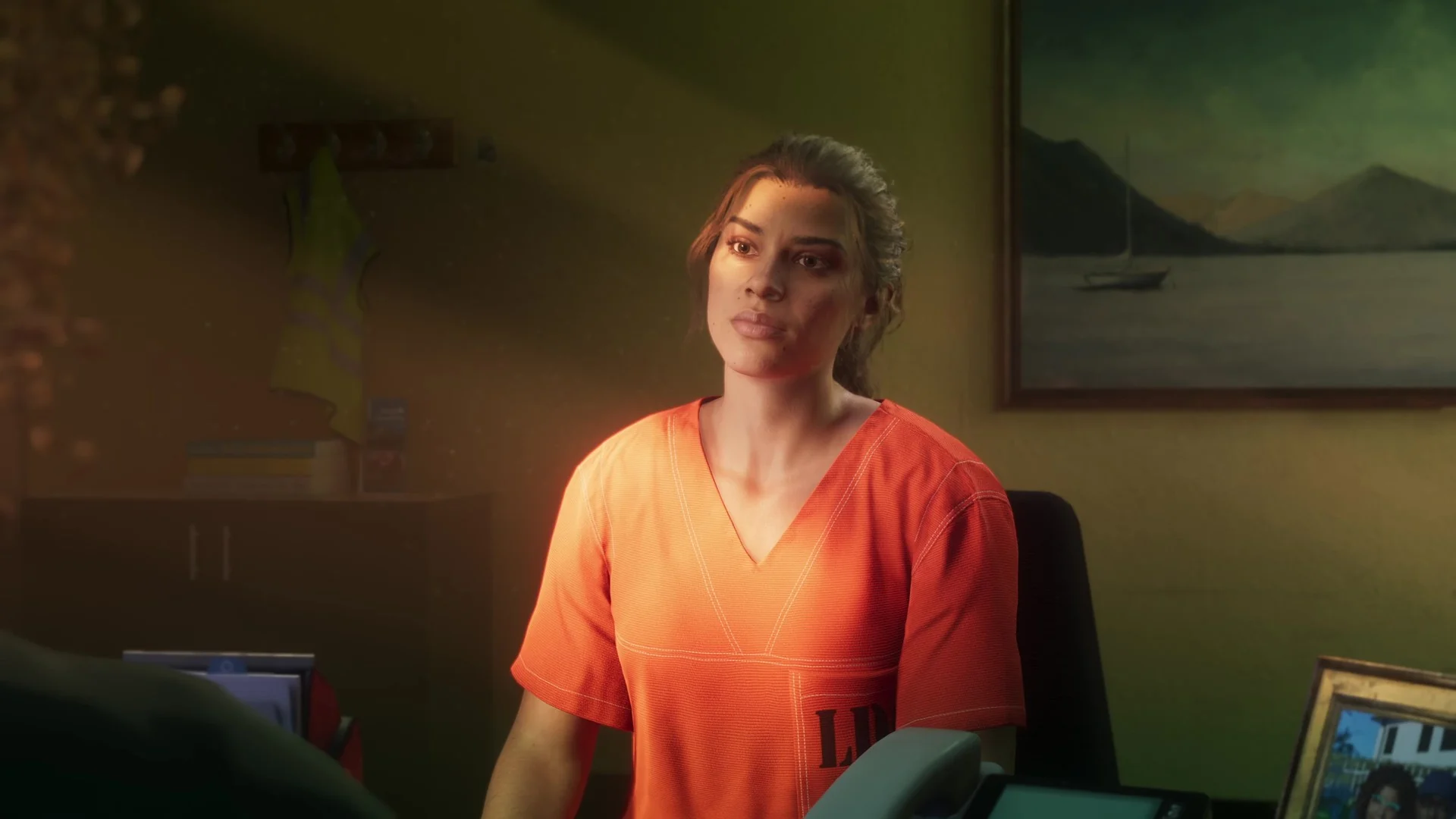 Lucia Caminos in a GTA 6 screenshot.