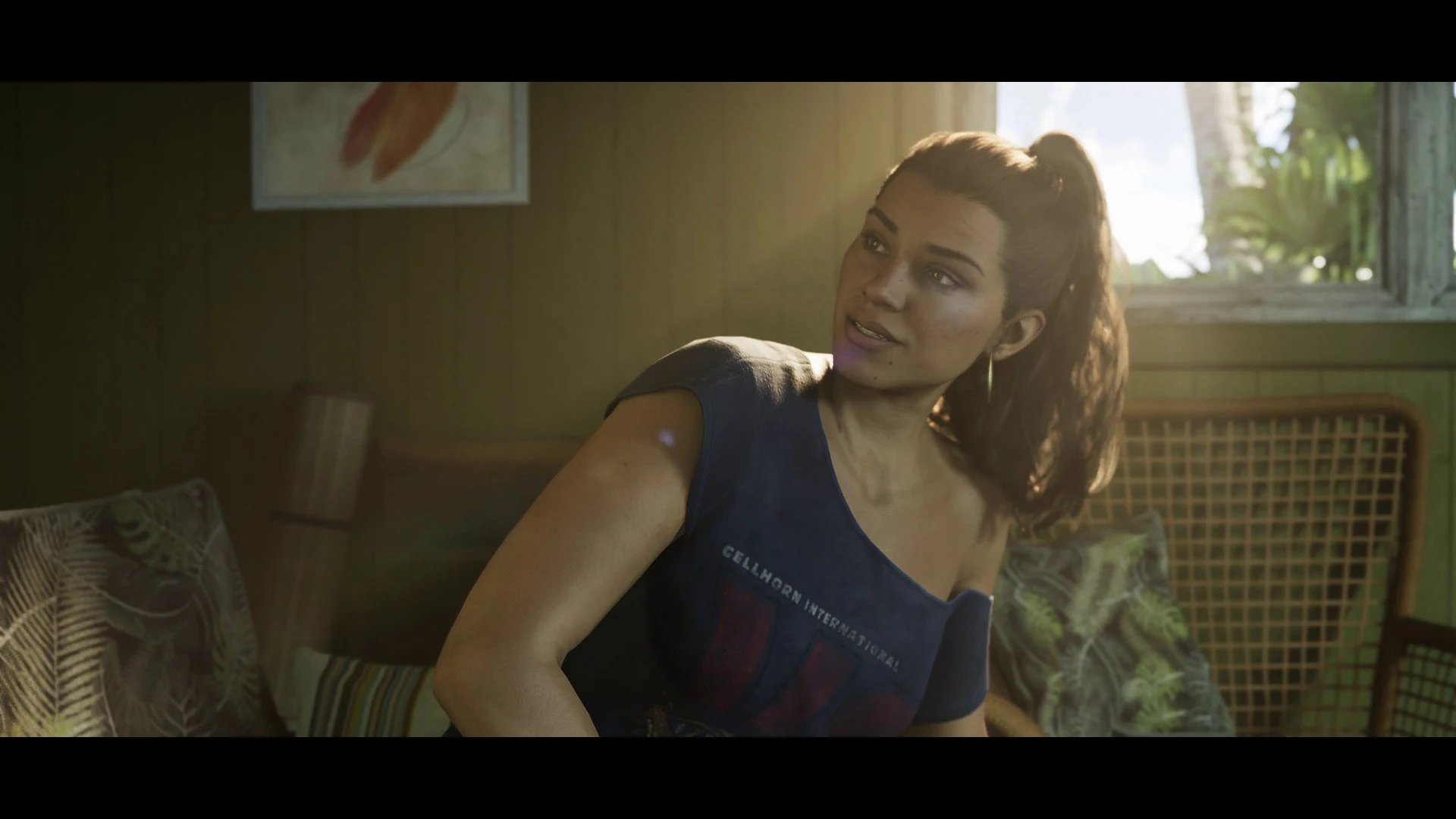Lucia Caminos in a GTA 6 screenshot.