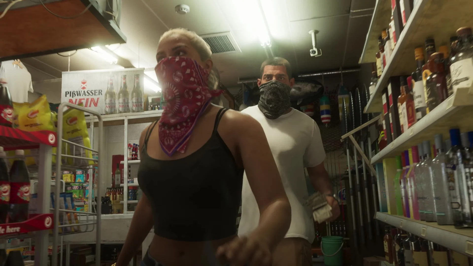 Lucia Caminos in a GTA 6 screenshot.