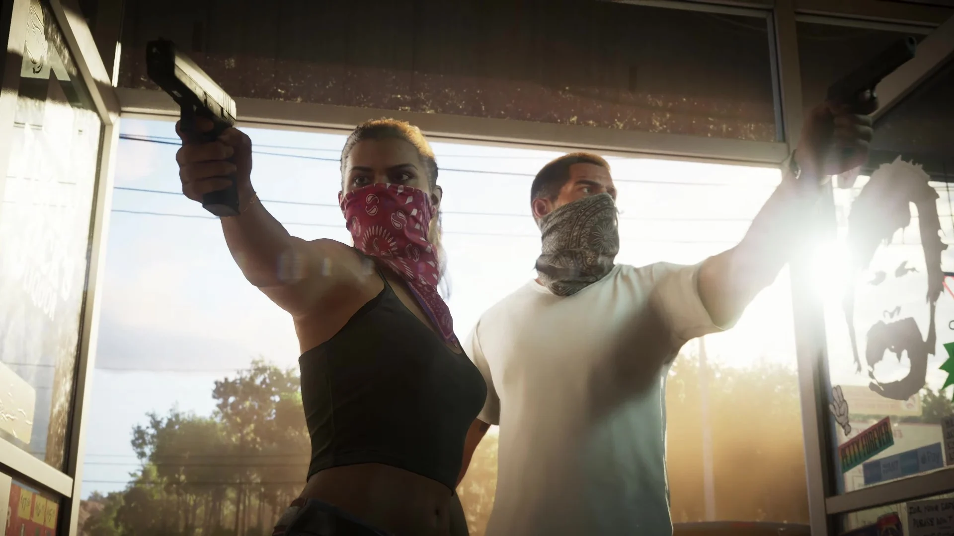 Lucia Caminos in a GTA 6 screenshot.