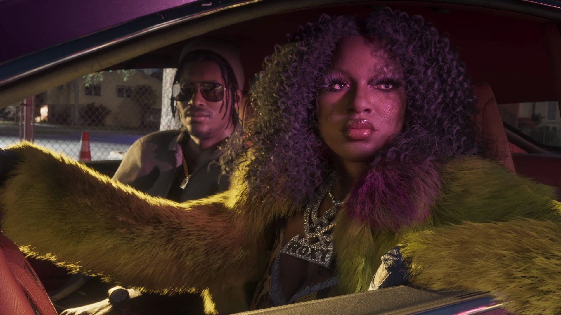 Roxy in a GTA 6 screenshot.