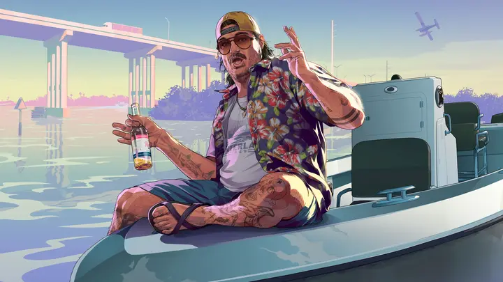 Brian Heder, drink in hand