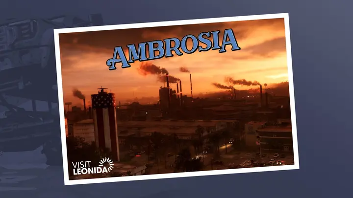 Ambrosia, postcard view