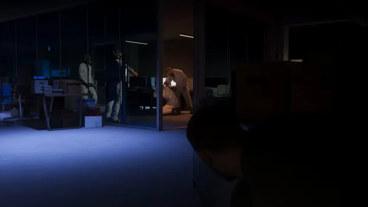Night raid on the office
