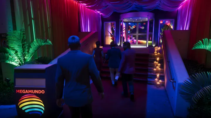 Candlelit steps into Megamundo