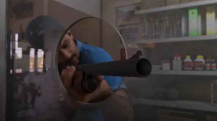 Staring down the shotgun barrel