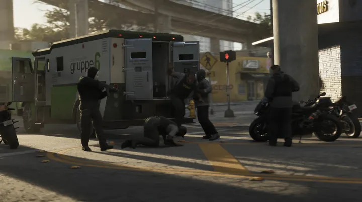 Heist at the Gruppe 6 truck