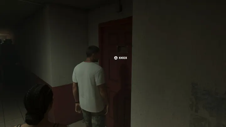 Knocking on the red door