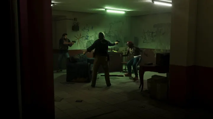 Standoff under the green light