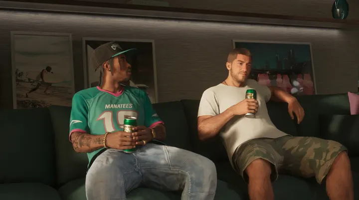 Beers on the couch
