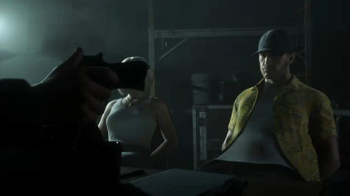 Held at gunpoint in the warehouse
