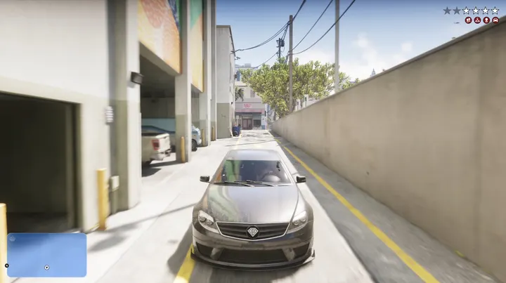 Slipping down the back alley