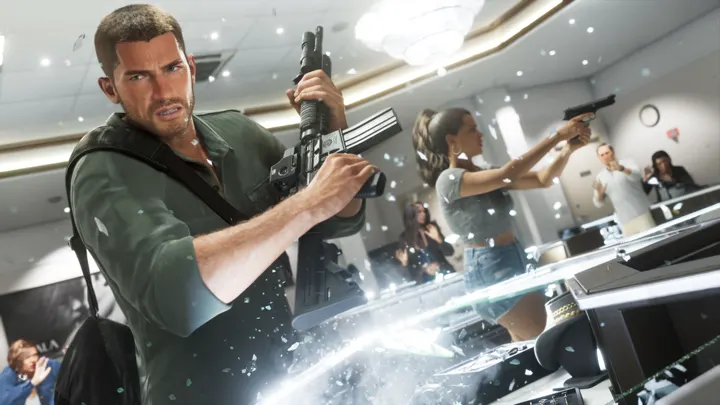 Shootout across the gaming floor