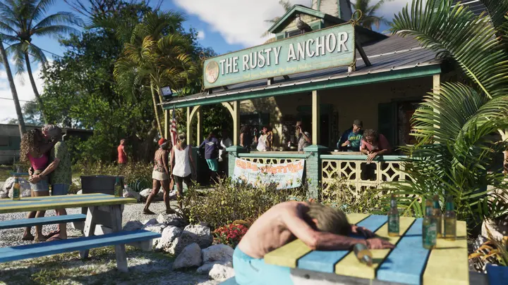 Crab shack on the water
