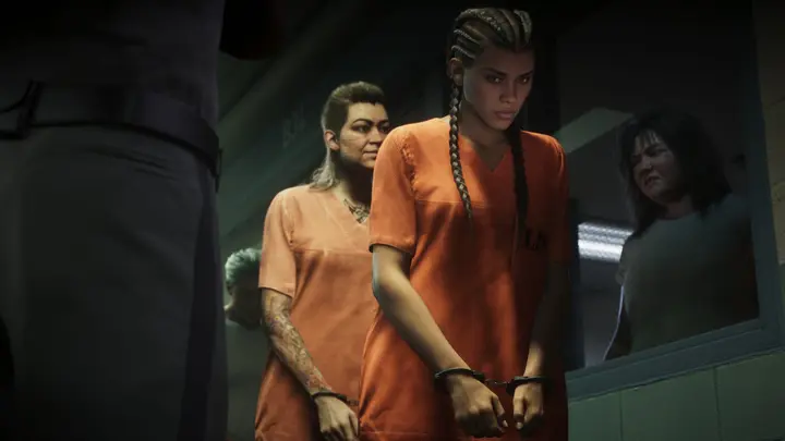 Walked out in cuffs