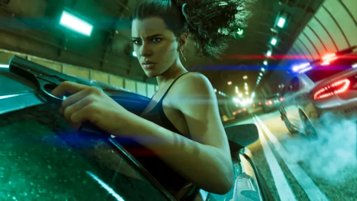 Leaning out in the tunnel chase