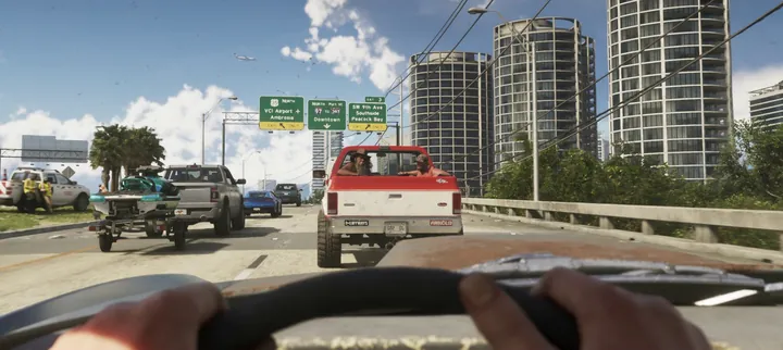 Bumper to bumper into downtown