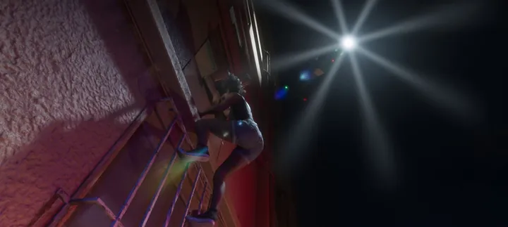 Spinning under the disco lights